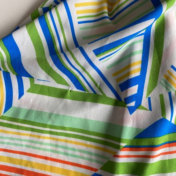 Maggy London Striped Twist Strap Midaxi Dress Sz 22W Colorful Artsy - Picture 13 of 13